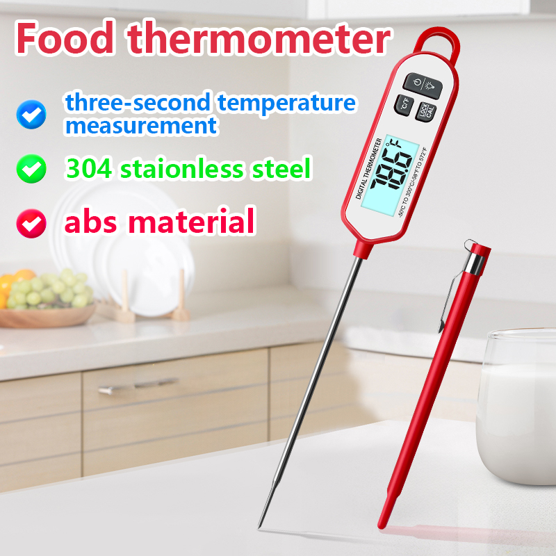 Meat Thermometer - Digital Meat Thermometer Instant Read Backlit
