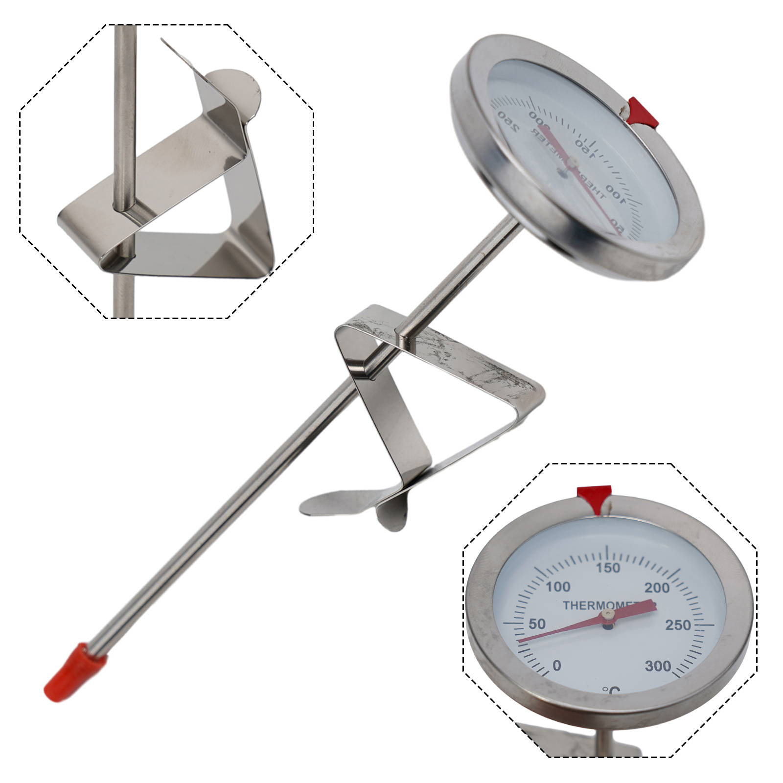 Meat Thermometer - Stainless Steel Probe Thermometer Kitchen Tools