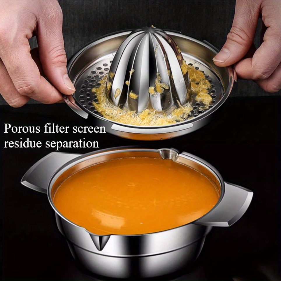 Manual Stainless Steel Lemon O - Citrus Lemon Squeezer ulasan dan harga