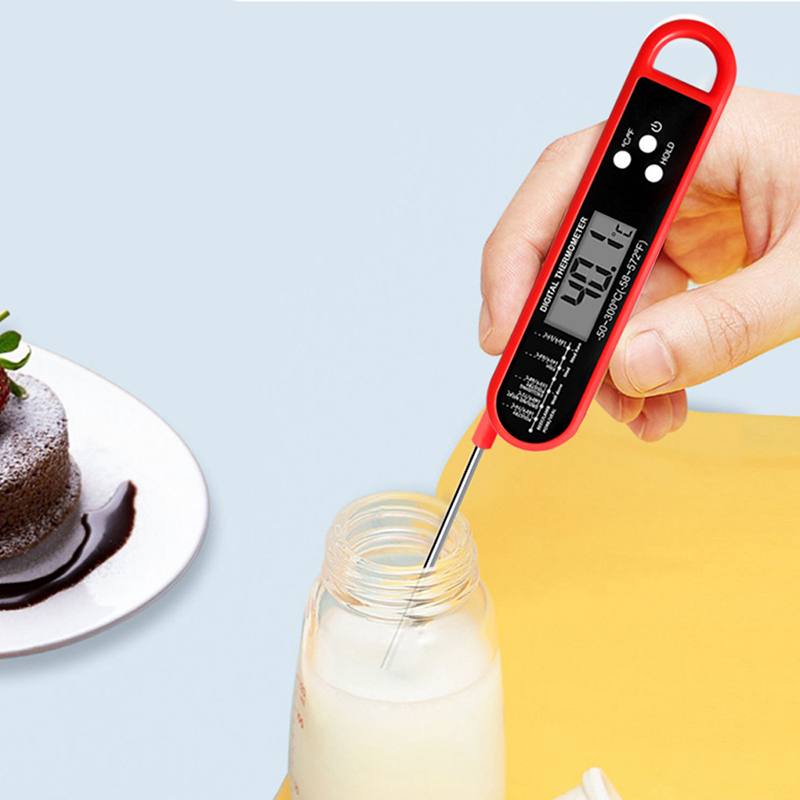 Foldable Meat Thermometer Digi - Meat Thermometer ulasan dan harga