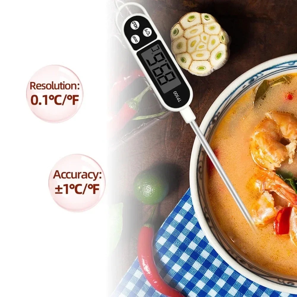 Stainless Steel Probe Type Dig - Meat Thermometer ulasan dan harga
