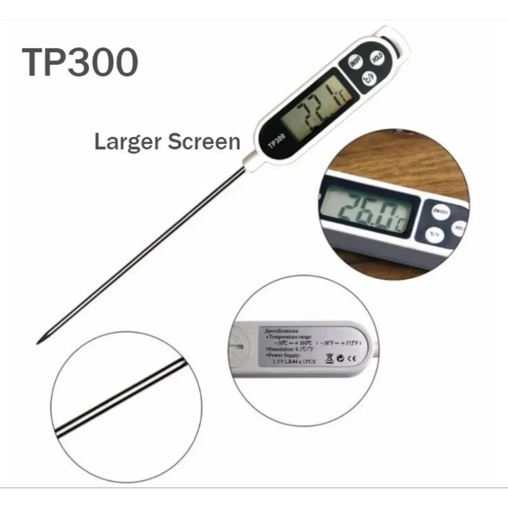 Stainless Steel Probe Type Dig - Meat Thermometer ulasan dan harga