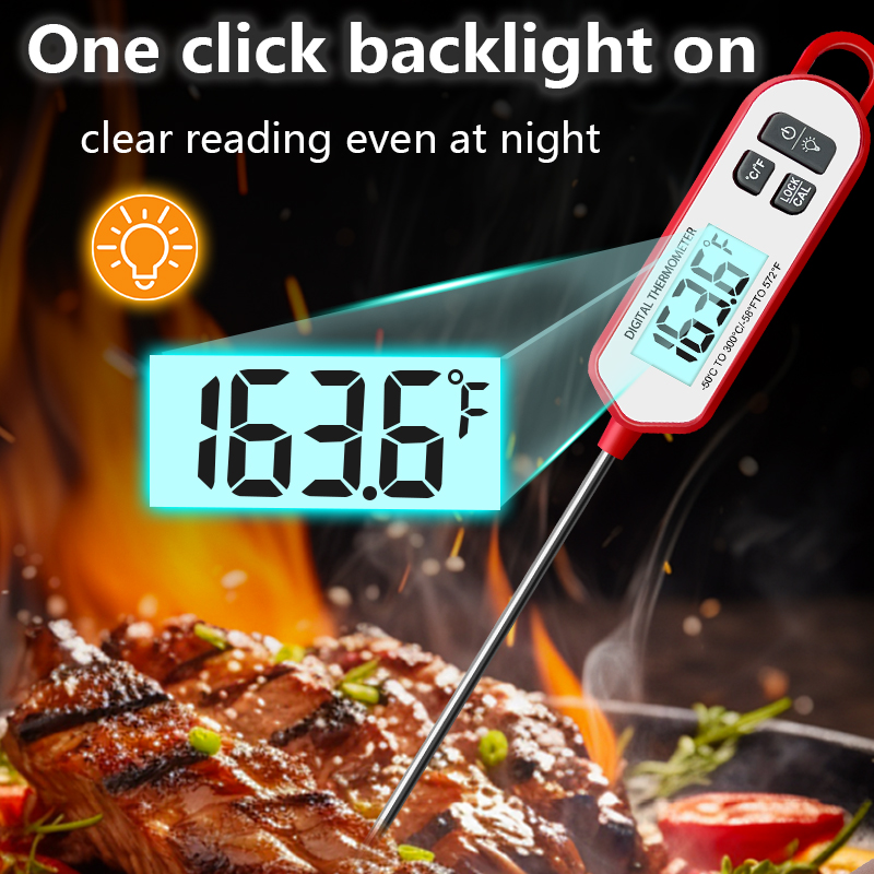Digital Meat Thermometer  Inst - Meat Thermometer ulasan dan harga