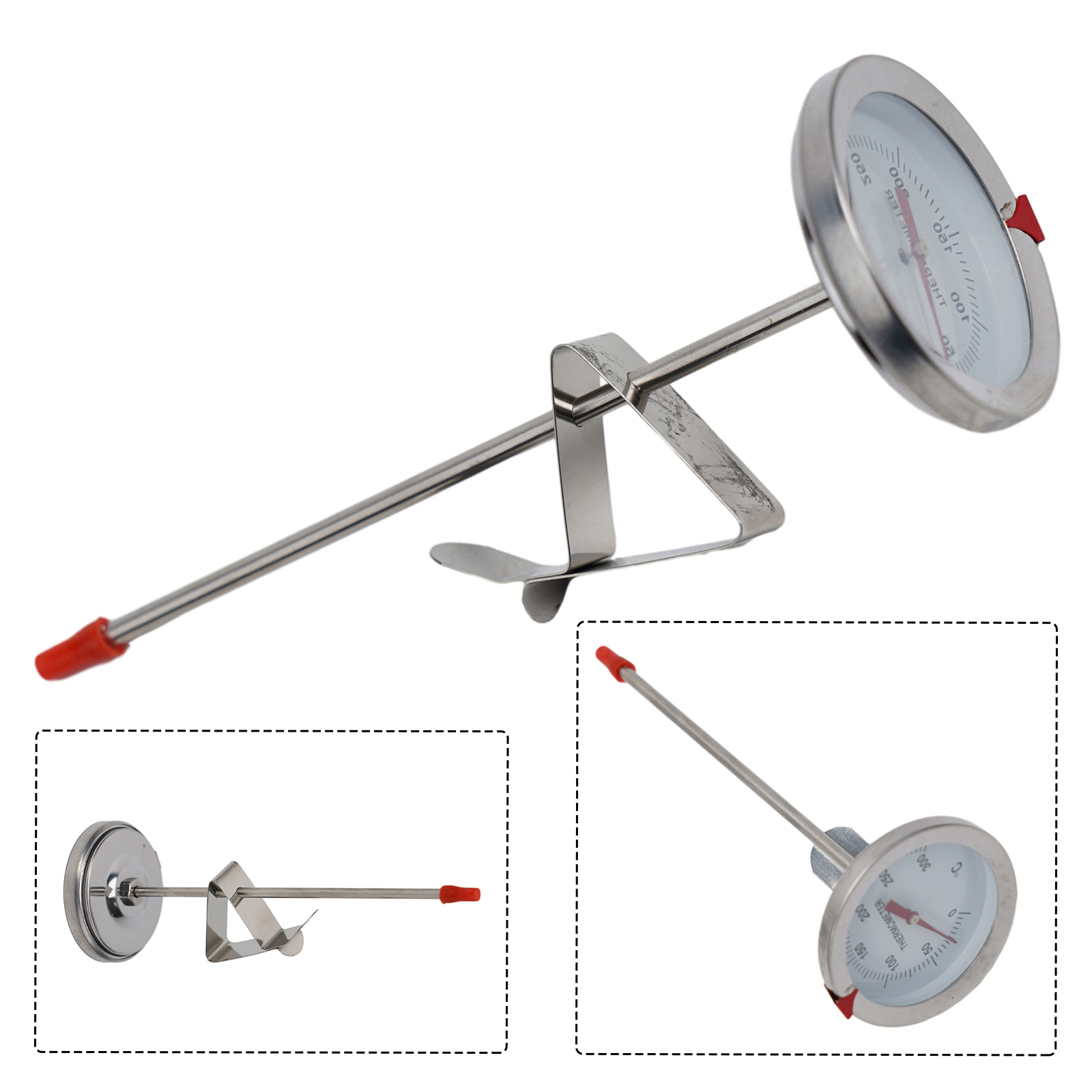 Stainless Steel Probe Thermome - Meat Thermometer ulasan dan harga
