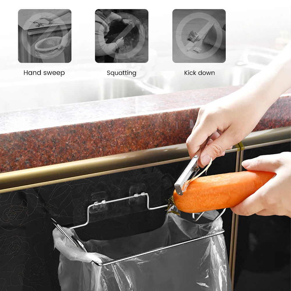 2Pcs Trash Rack for Kitchen St - Kitchen Gadgets Wallpaper ulasan dan harga
