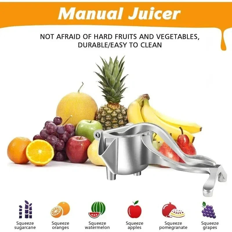 3-in-1 Heavy-Duty Manual Lemon - Citrus Lemon Squeezer ulasan dan harga