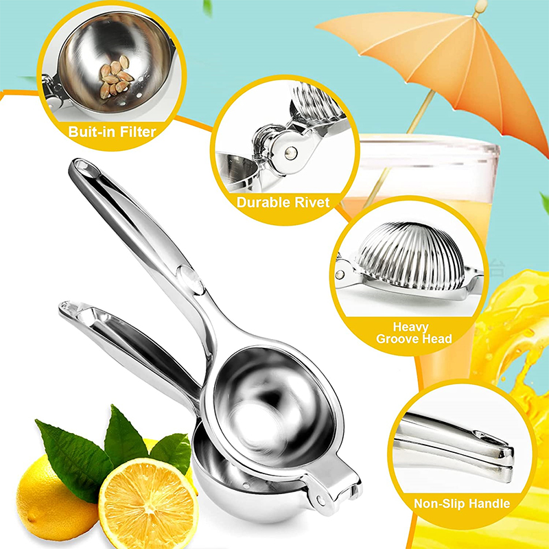 Manual Lemon Squeezer Zinc All - Citrus Lemon Squeezer ulasan dan harga