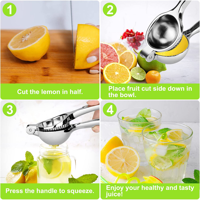 Manual Lemon Squeezer Zinc All - Citrus Lemon Squeezer ulasan dan harga