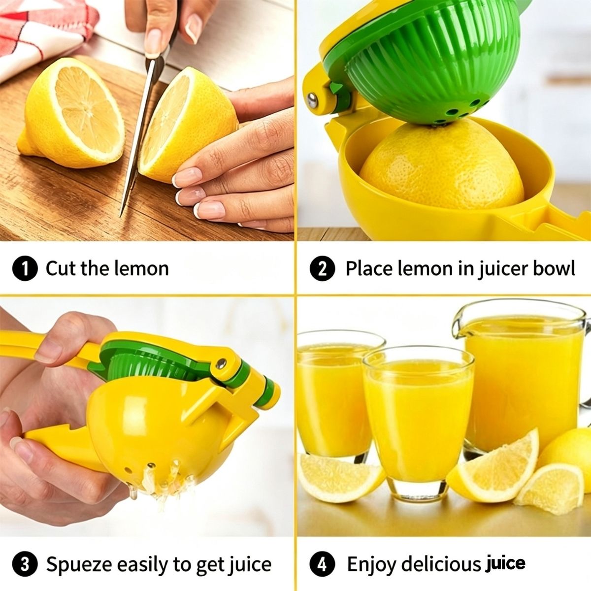 Metal Hand Press Citrus Juicer - Citrus Lemon Squeezer ulasan dan harga