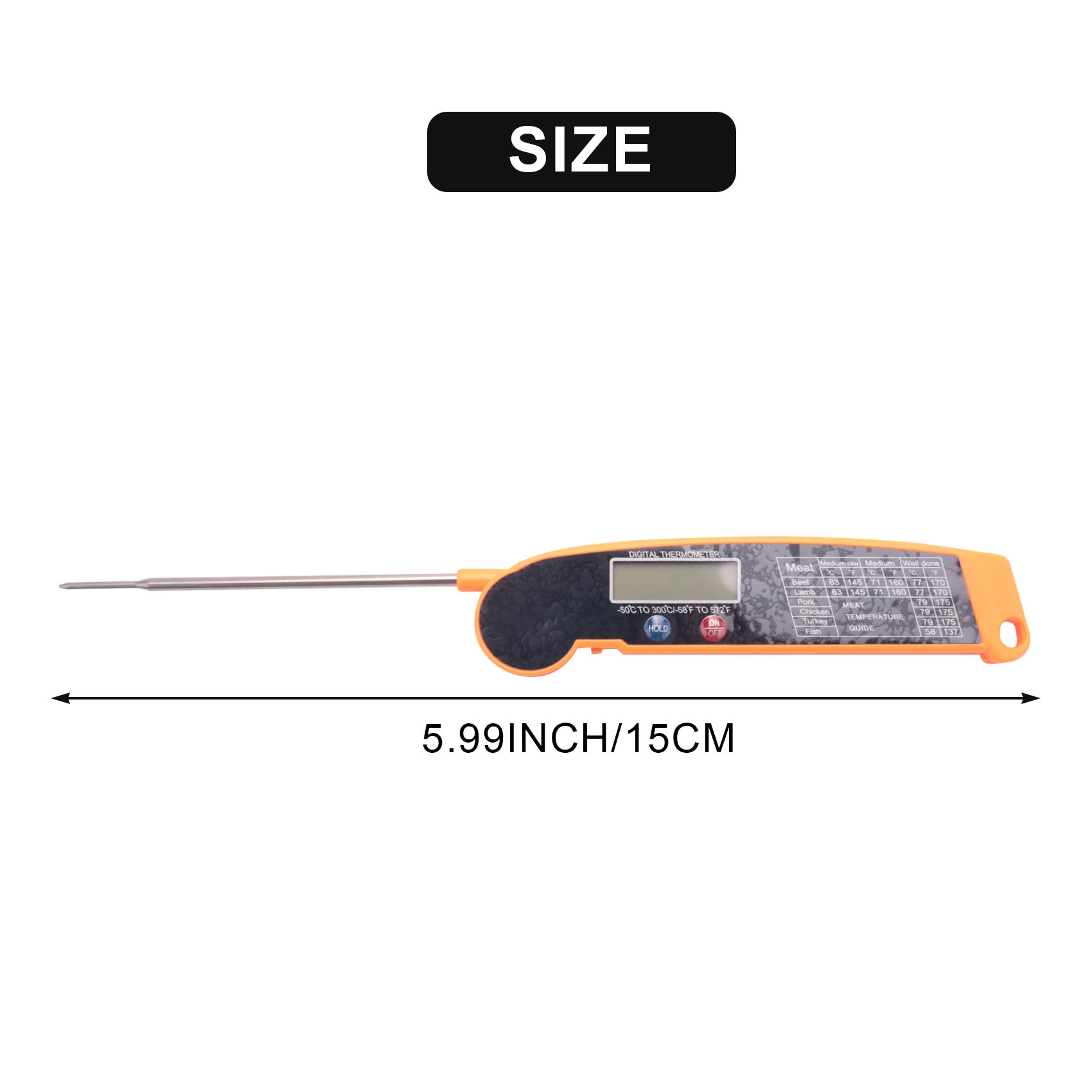 Digital Instant Read Meat Ther - Meat Thermometer ulasan dan harga